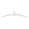 Ekena Millwork Archdale Architectural Grade PVC Gable Bracket, 72"W x 15"H x 4"D x 4"F, 5/12 Pitch GBP072X15X0404ARC00 - alternate 5